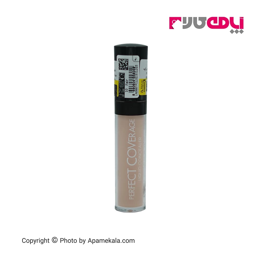 کانسیلر مایع فلورمار پرفکت کاور شماره 10 flormar perfect cover concealer — تصویر ۲