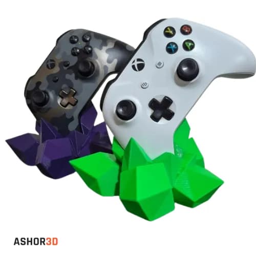 پایه نگهدارنده دسته بازی Xbox طرح کریستالی — تصویر ۹