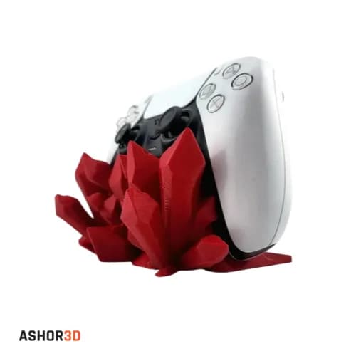 پایه نگهدارنده دسته PS5 طرح کریستالی — تصویر ۳
