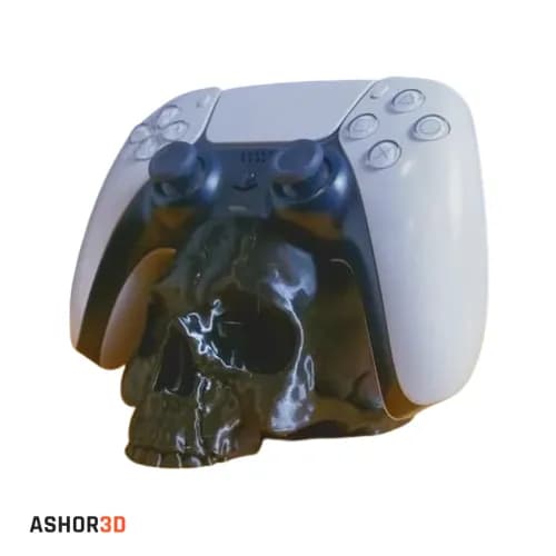 پایه نگهدارنده دسته PS5 طرح جمجمه — تصویر ۲