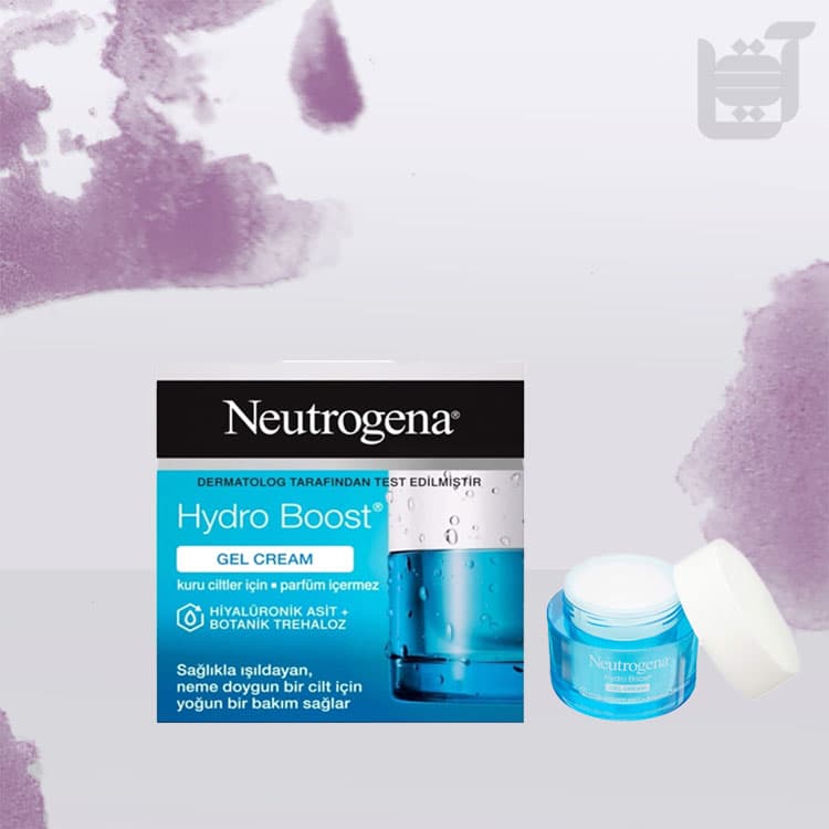 ژل کرم آبرسان صورت مدل Hydra Boost حجم 50میل نوتروژینا — تصویر ۲