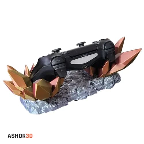 پایه نگهدارنده دسته بازی PS4 / PS5 / Xbox طرح کریستال — تصویر ۷