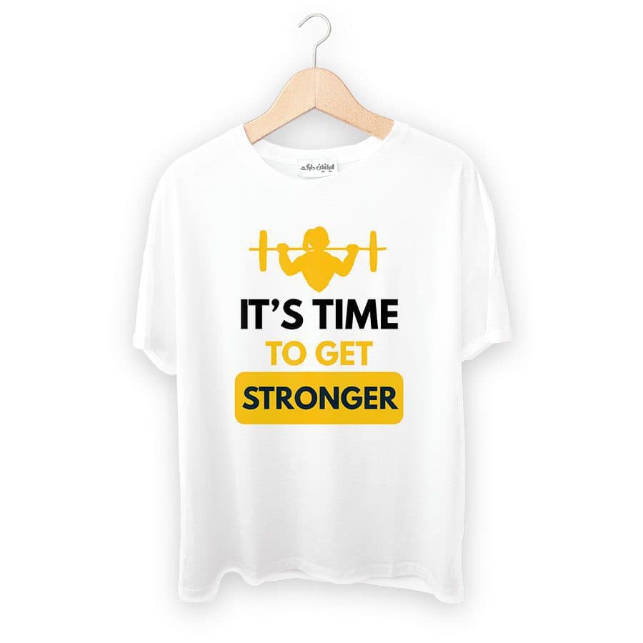 تیشرت زنانه طرح Get Stronger — تصویر ۳