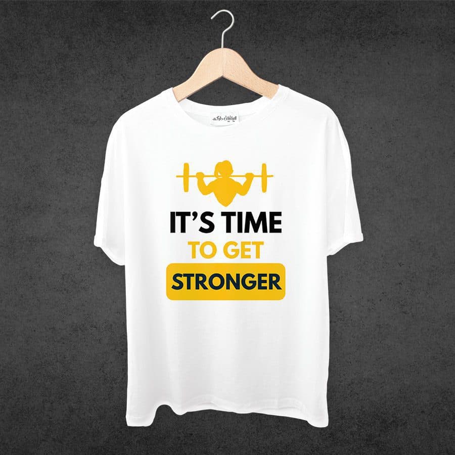 تیشرت زنانه طرح Get Stronger — تصویر ۲