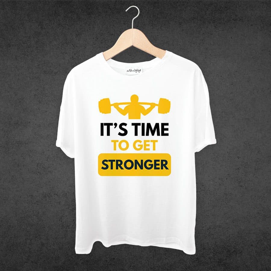 تیشرت مردانه طرح Get Stronger — تصویر ۲