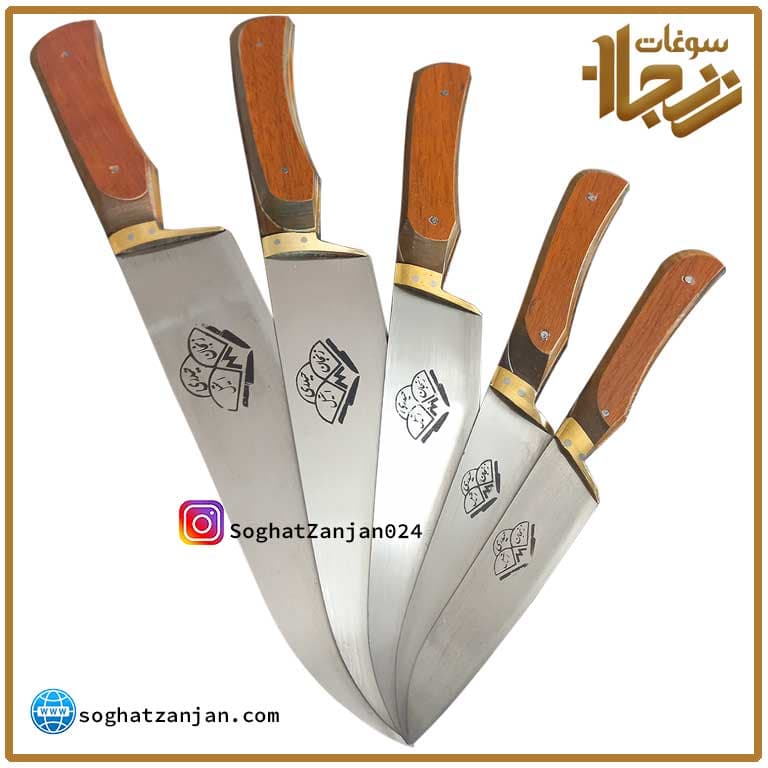 ست چاقوی آشپزخانه حیدری — تصویر ۳