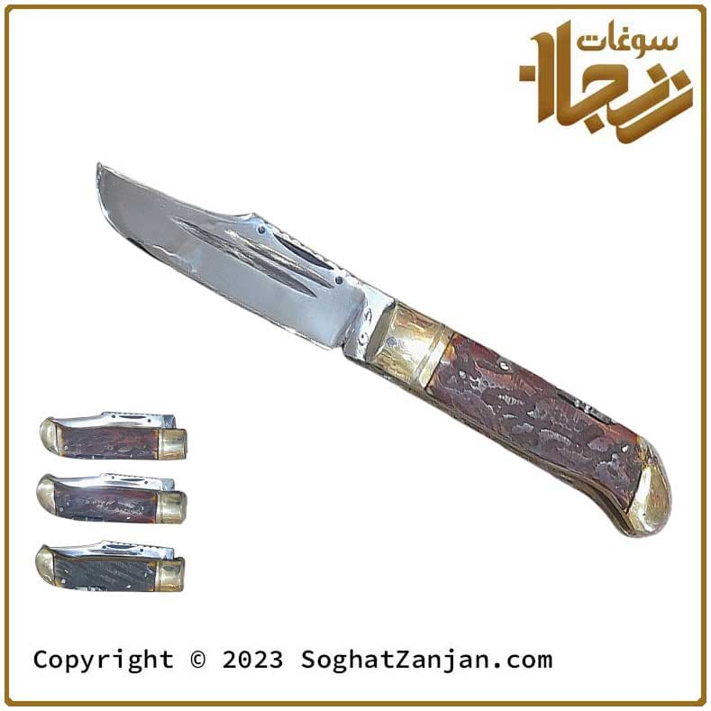 چاقو جیبی استاد حسن ساخت زنجان — تصویر ۳