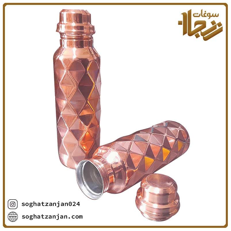 قمقمه مسی سه بعدی ساخت زنجان