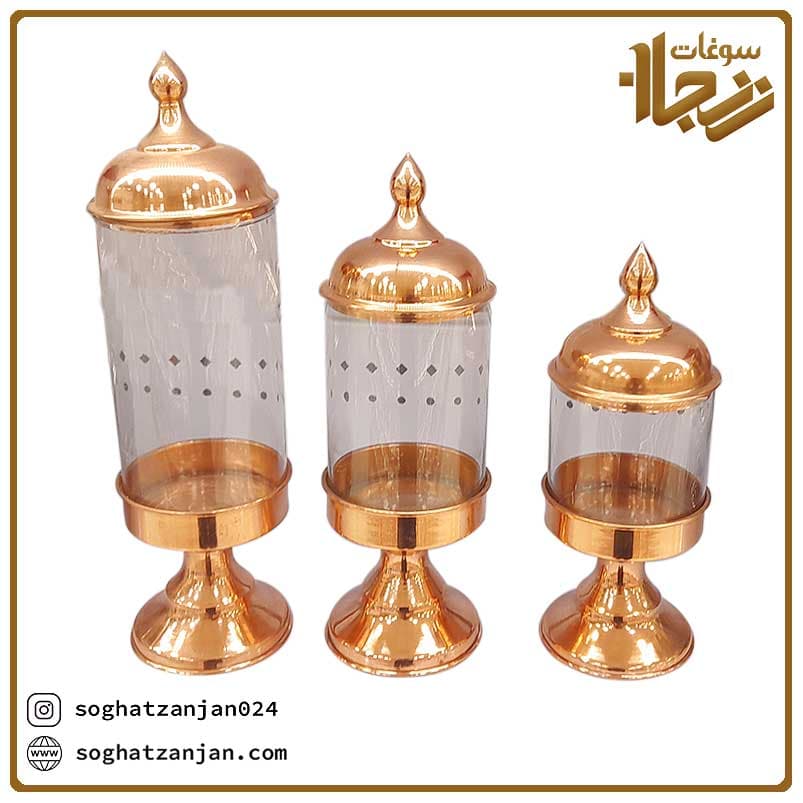 کندی باکس مسی شیشه ای ساخت زنجان — تصویر ۴