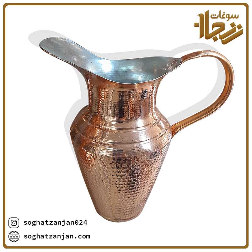 پارچ مسی قدیمی نانو شده زنجان — تصویر ۲