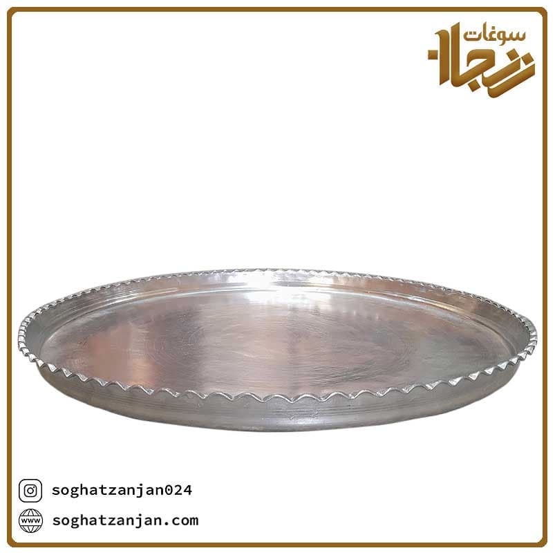 سینی مسی قدیمی تولید زنجان — تصویر ۲