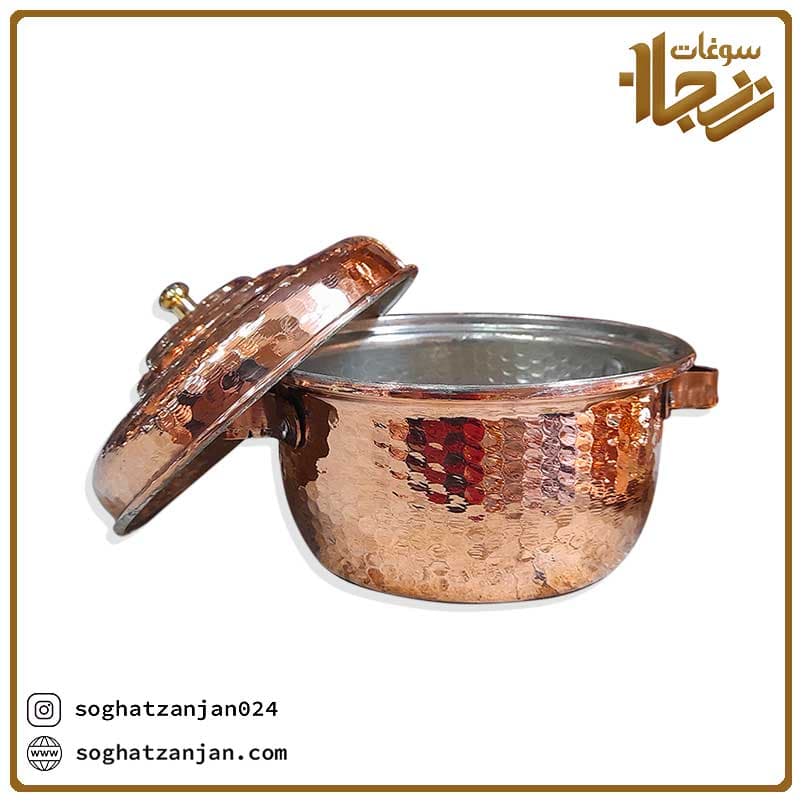 قابلمه مسی نوزادی نانو شده ساخت زنجان — تصویر ۲
