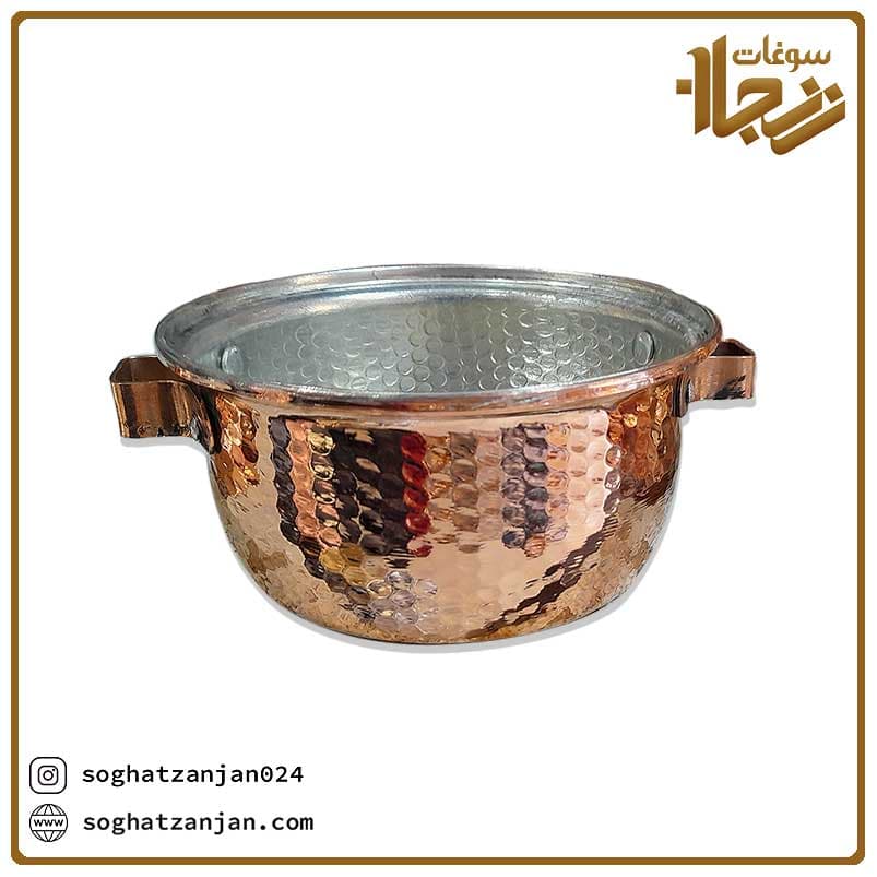 قابلمه مسی نوزادی نانو شده ساخت زنجان — تصویر ۳