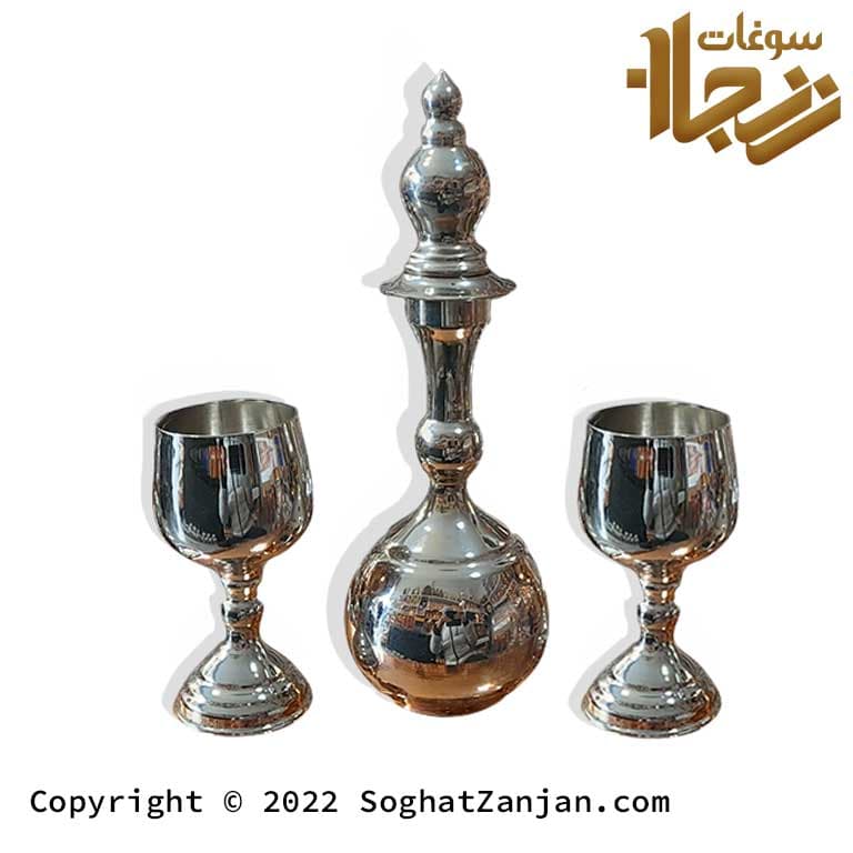 ست پذیرایی شربت خوری مسی کد sz-0168 — تصویر ۲