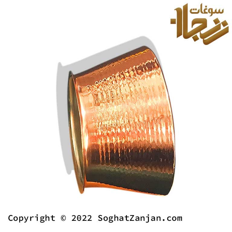 دیگ مسی کوچک ساخت زنجان — تصویر ۲