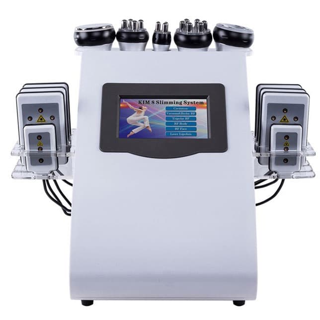 دستگاه کیوتیشن لاغری 6 کاره پد دار لیپولیز RF Covitation