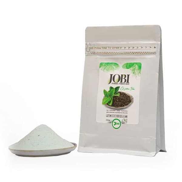 ماسک هیدروژلی چای سبز برند JOBI حجم 250 گرم — تصویر ۴