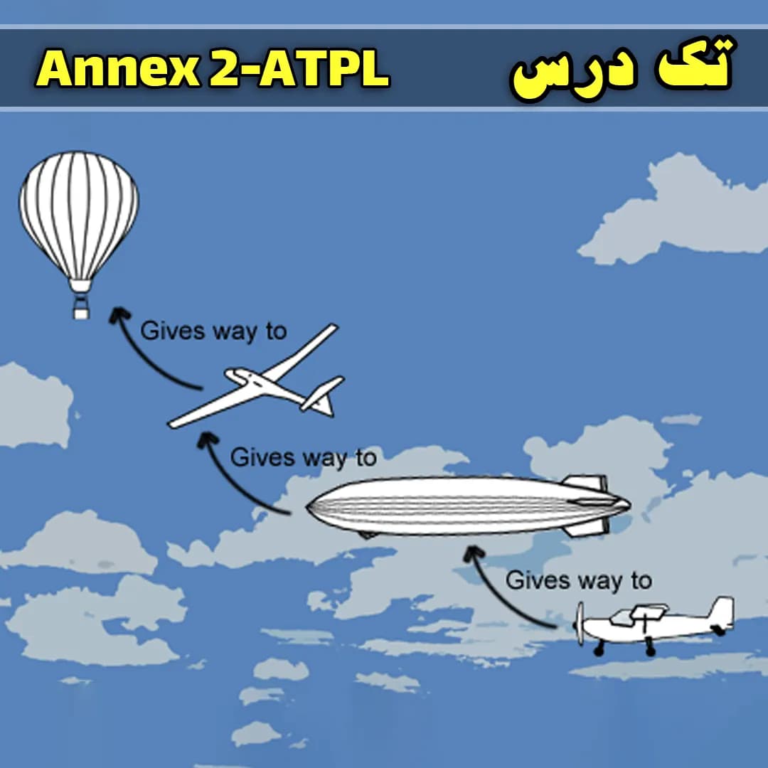 آزمون تک درس Annex 2 ATPL — تصویر ۲