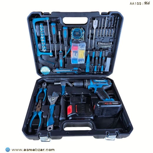 دریل شارژ ماکیتا مدل B-kitblue — تصویر ۹