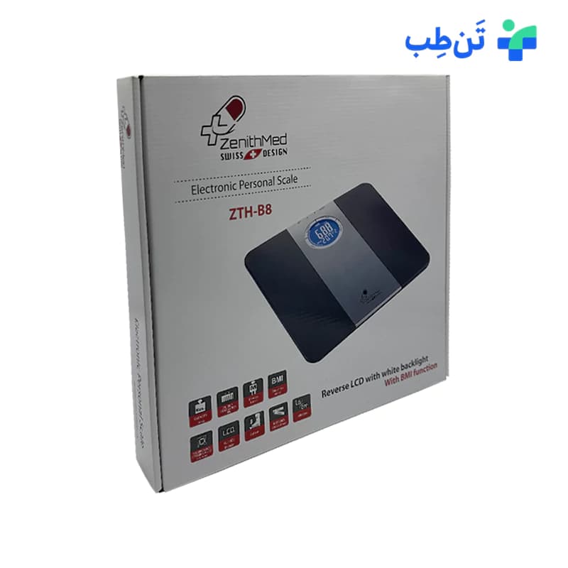ترازو دیجیتال زنیت مد مدل ZTH-B8 — تصویر ۵