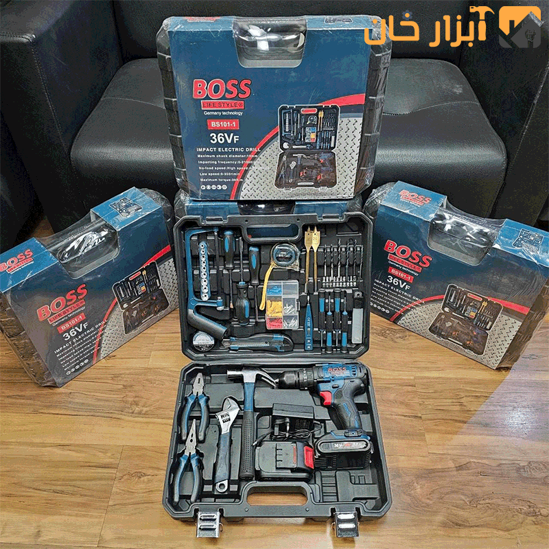 دریل شارژی باس مدل BS101-1 — تصویر ۶