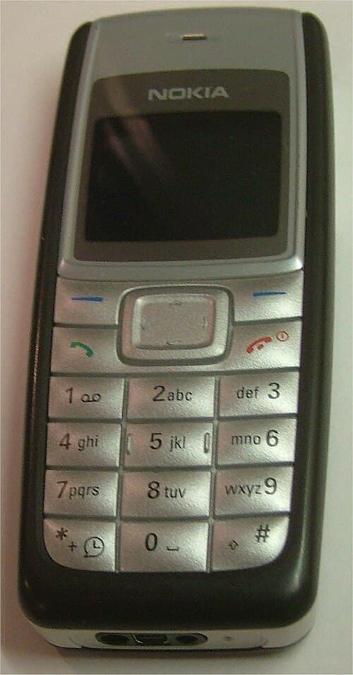 قاب پشت و رو گوشی موبایل nokia 1110