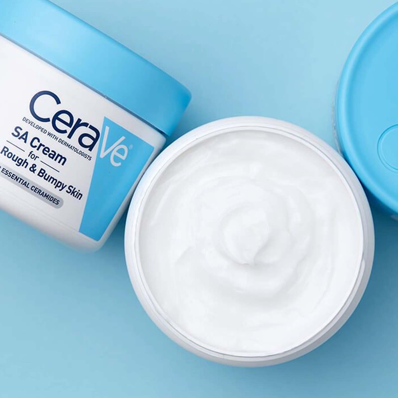 کرم مرطوب‌کننده و نرم کننده اس.ای سراوی CeraVe SA حجم 340 گرم — تصویر ۵