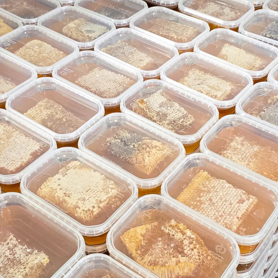 عسل موم دار فروردین | 700 گرمی — تصویر ۸