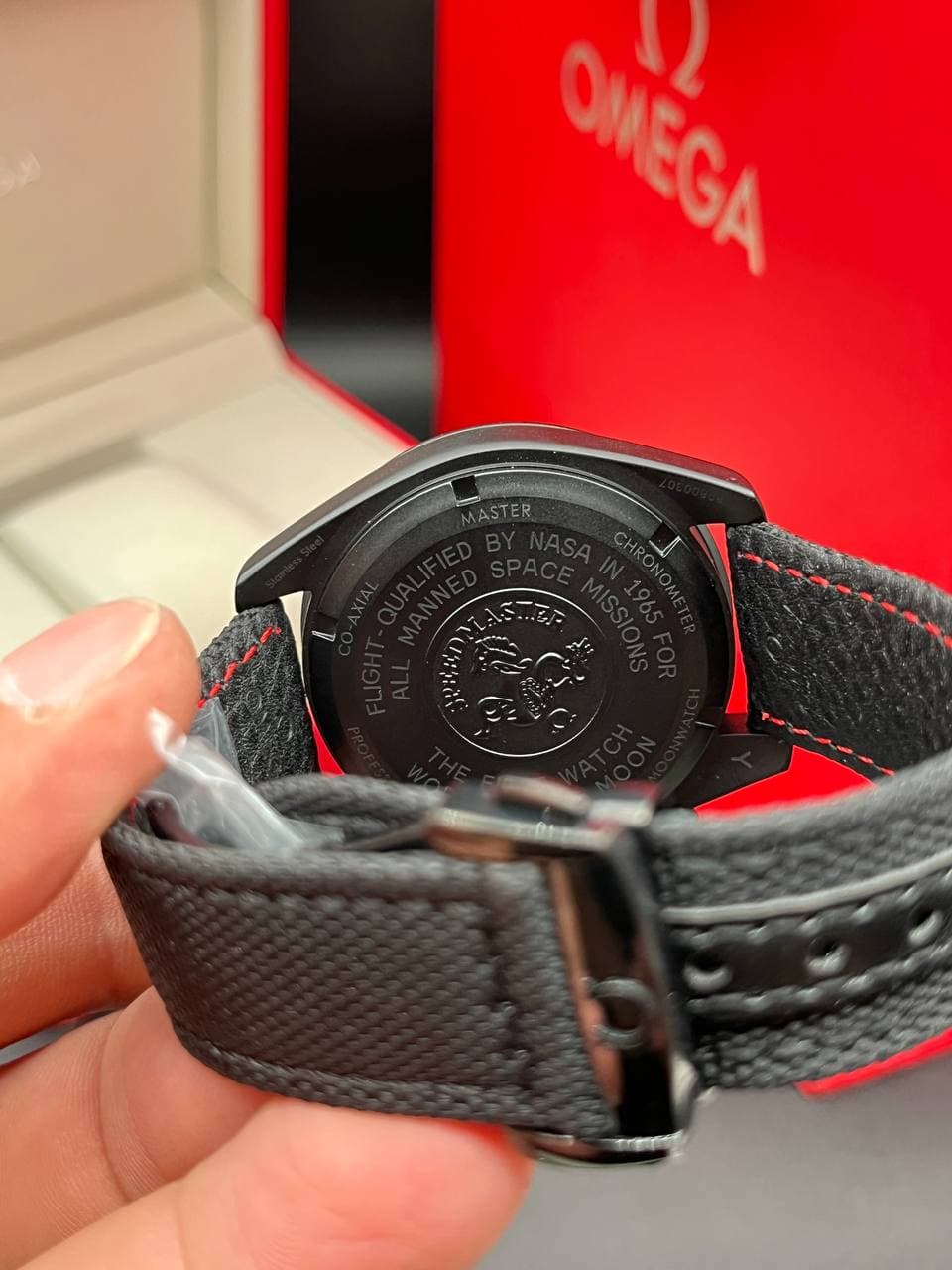 ساعت مردانه امگا Speedmaster فول بلک — تصویر ۷