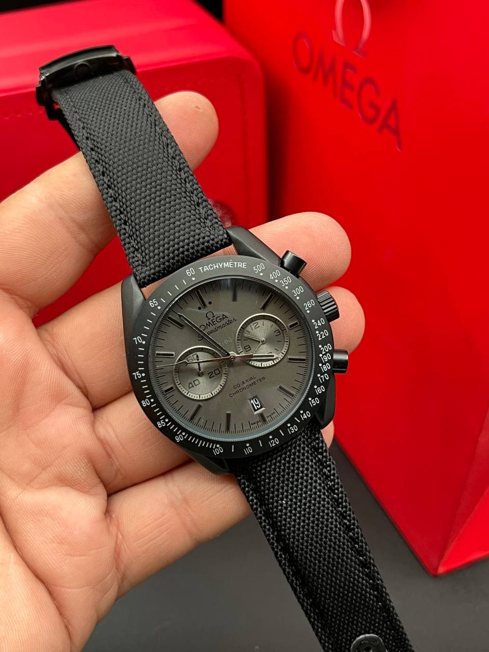 ساعت مردانه امگا Speedmaster فول بلک — تصویر ۵