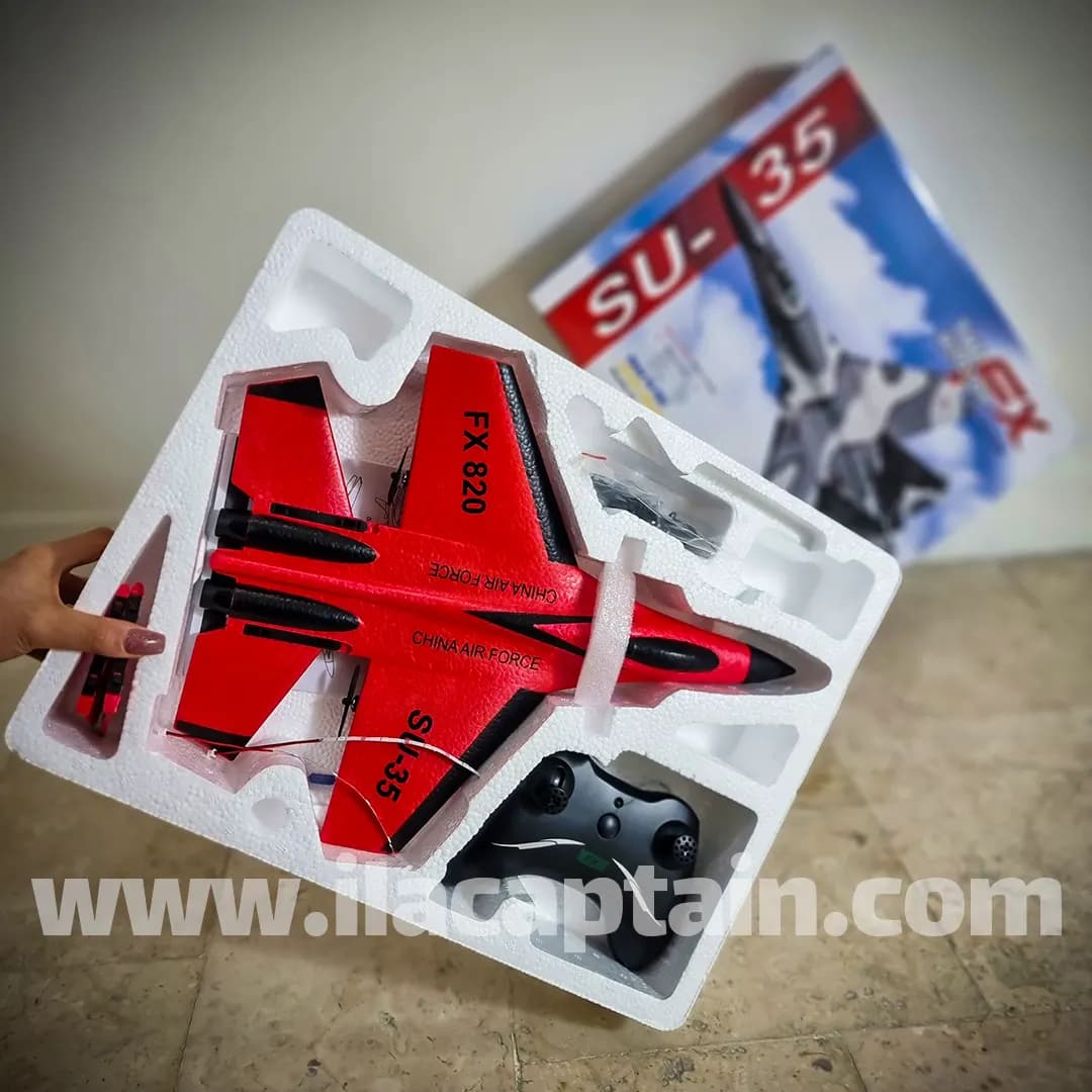 هواپیما کنترلی FX820 su35 — تصویر ۶
