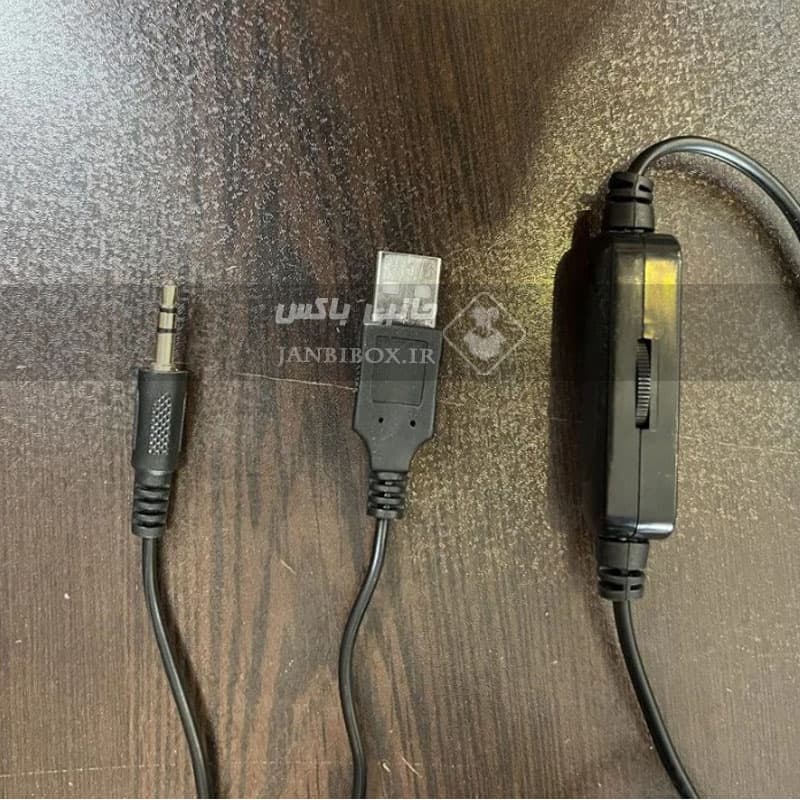 اسپیکر دو تکه رومیزی UCOM مدل U-204 | اسپیکر دسکتاپ USB — تصویر ۱۱