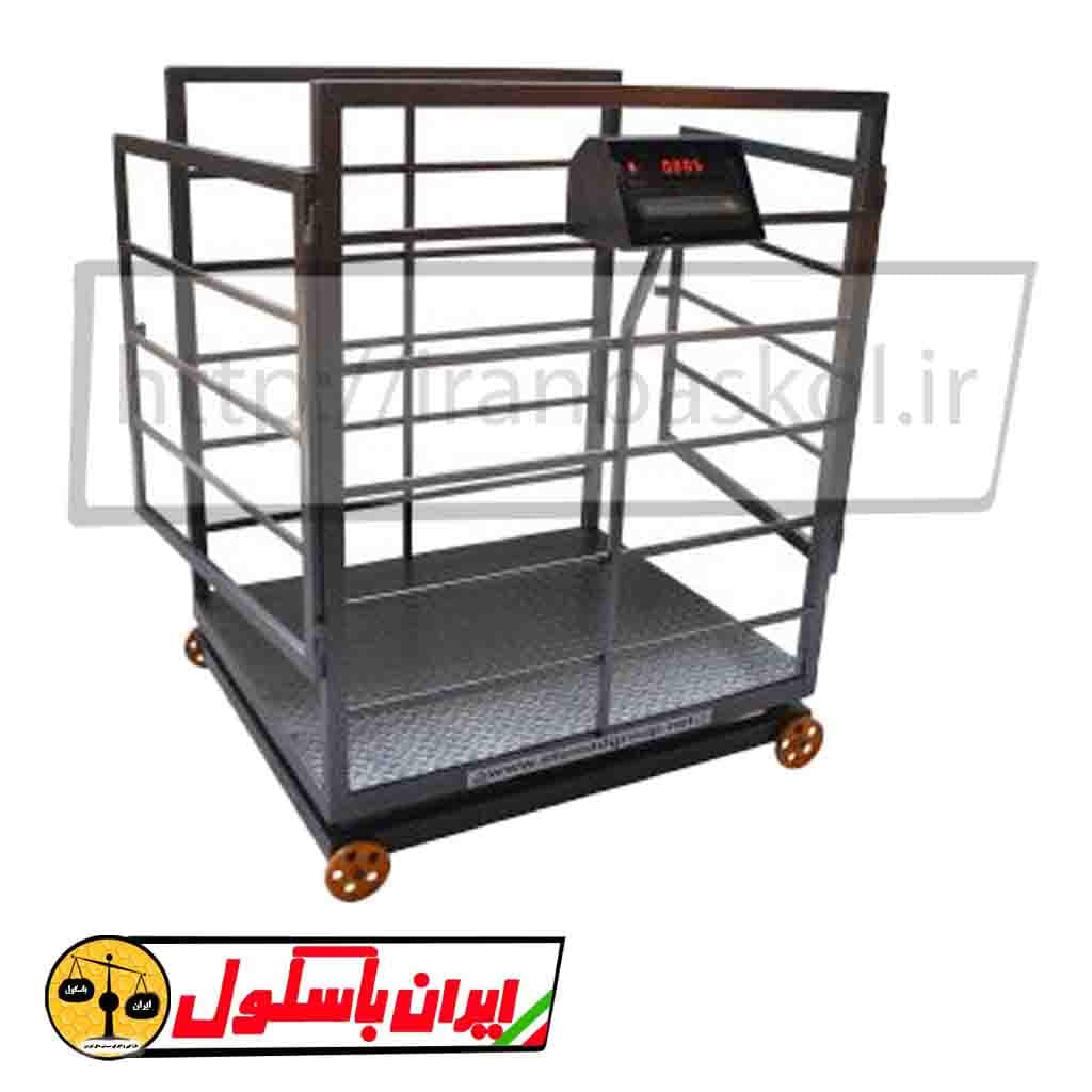 باسکول اختصاصی دام و طیور دام کش مدل +WI اعتماد