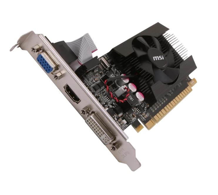 کارت گرافیک MSI N610GT-MD2GD3/LP 2GB DDR3 64Bit Low Profile — تصویر ۲