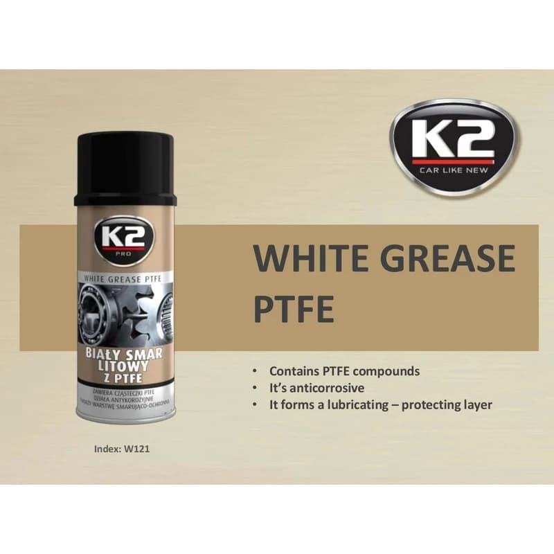 اسپری گریس تفلونی مدل PTFE کی‌ تو K2 — تصویر ۳
