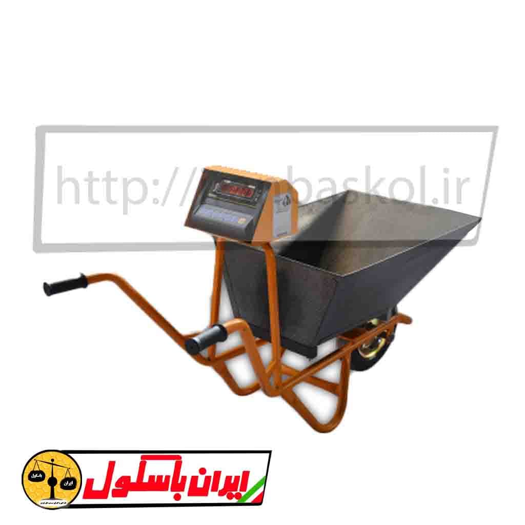 باسکول فرغونی 250 کیلویی WB3 اعتماد — تصویر ۲