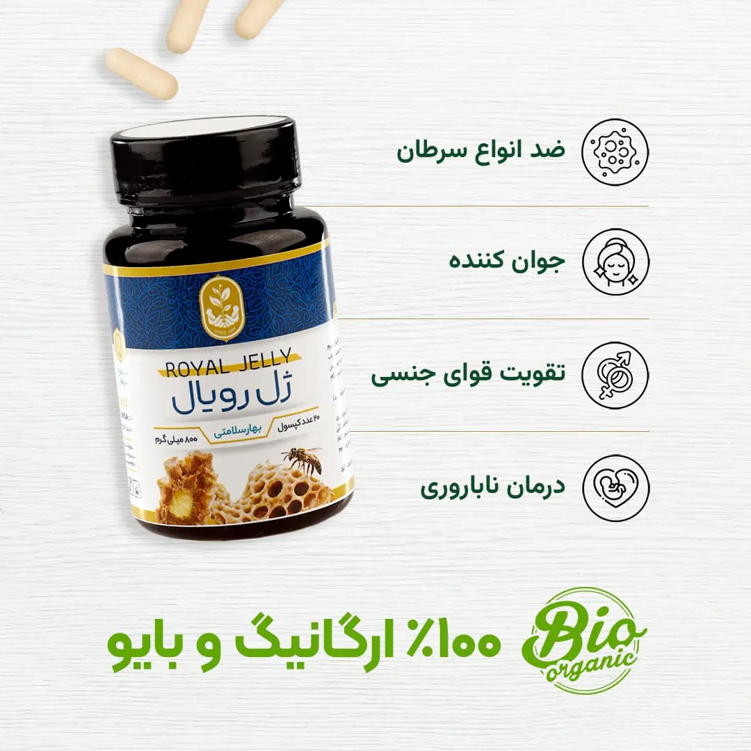کپسول ژل رویال فروردین — تصویر ۴