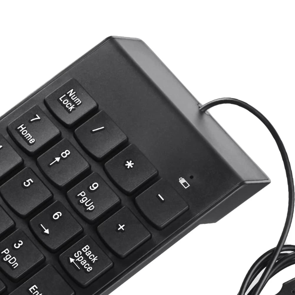 کیبورد سیمی اعداد USB مدل Super Slim Numeric Keypad — تصویر ۱۱