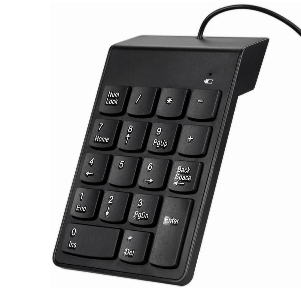 کیبورد سیمی اعداد USB مدل Super Slim Numeric Keypad — تصویر ۹