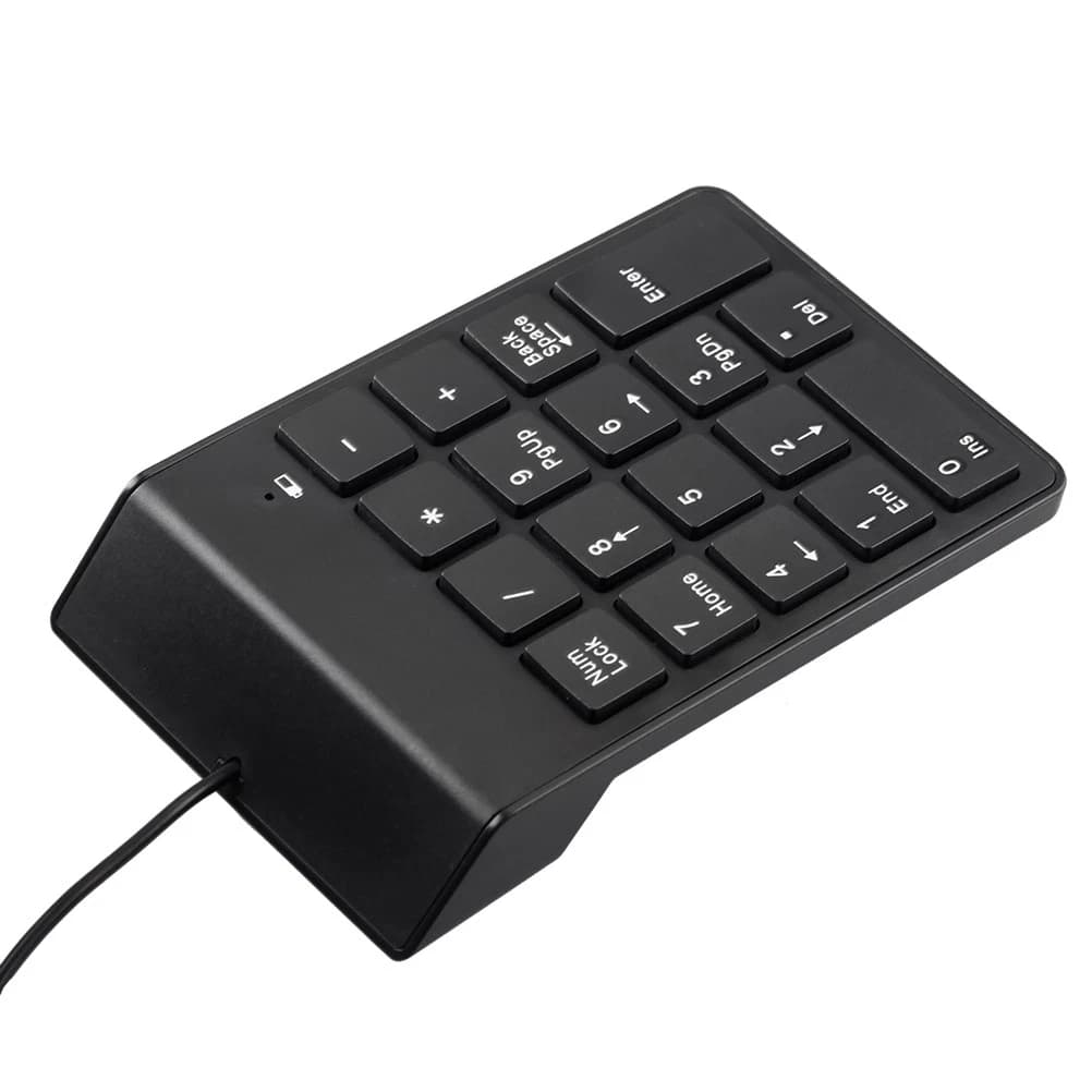 کیبورد سیمی اعداد USB مدل Super Slim Numeric Keypad — تصویر ۱۰