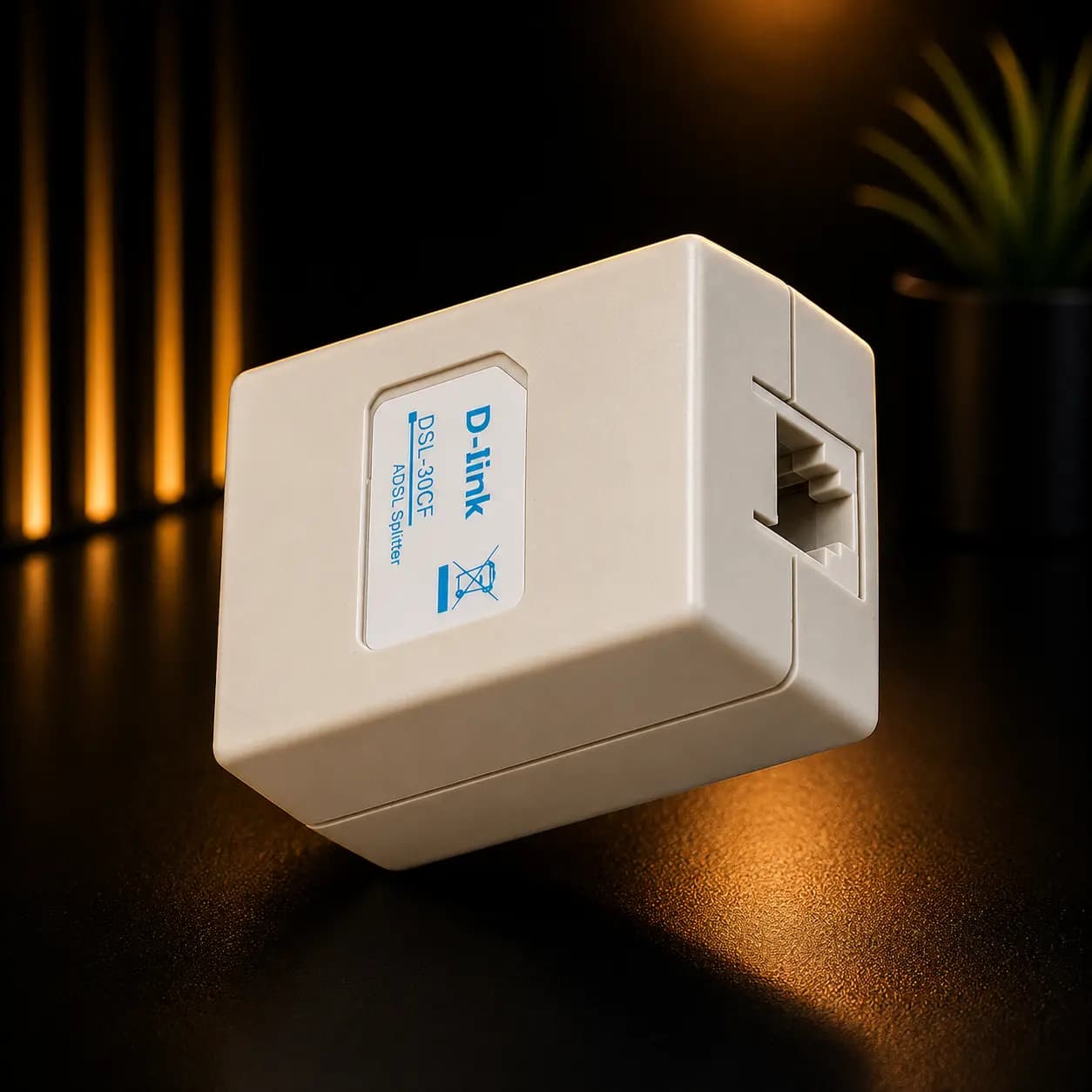 اسپلیتر مودم D-Link مدل DSL-30CF | نویزگیر خط تلفن ADSL — تصویر ۴