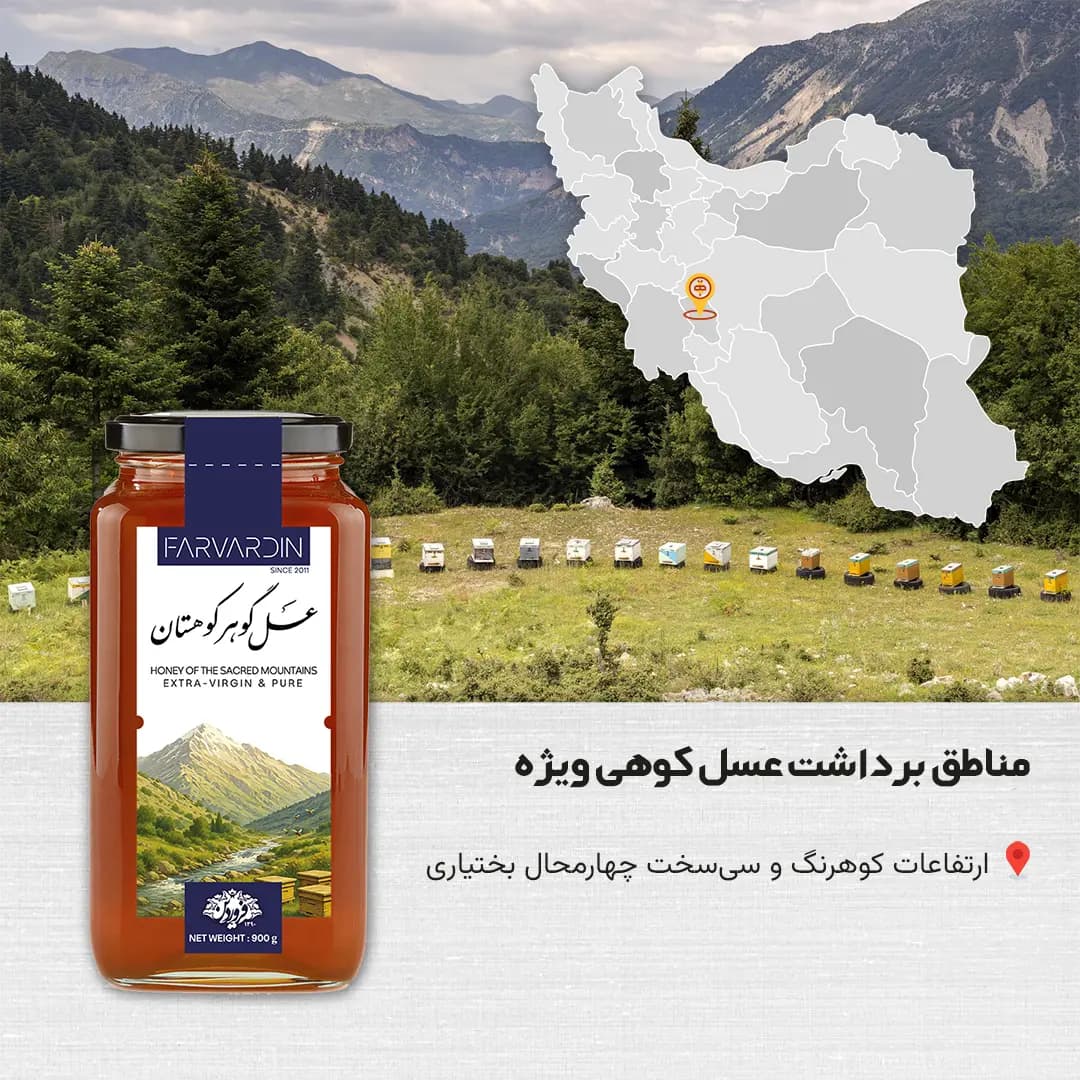 عسل کوهی فروردین | کوهستان بهاره — تصویر ۴