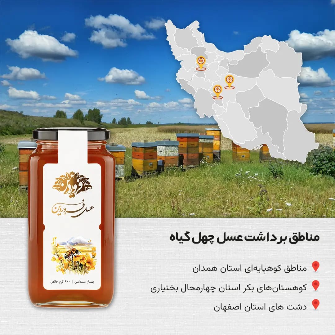 عسل چهل گیاه فروردین — تصویر ۴