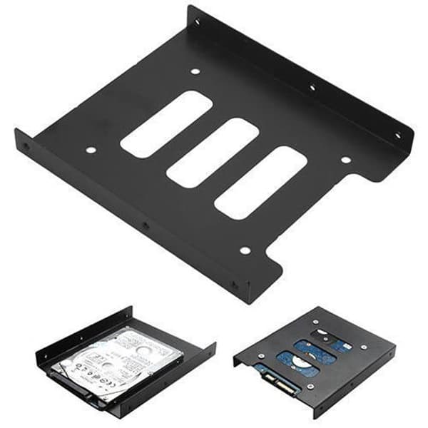 براکت هارد و SSD اینترنال 2.5 به 3.5 اینچ | تبدیل هارد لپتاپی به کامپیوتر — تصویر ۲