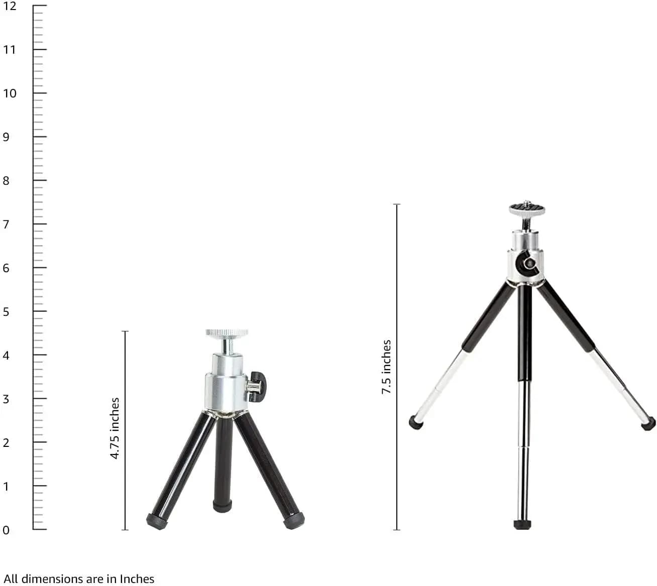 پایه نگهدارنده موبایل ویفنگ مدل WT-0352 | سه پایه رومیزی آلومینیومی — تصویر ۶