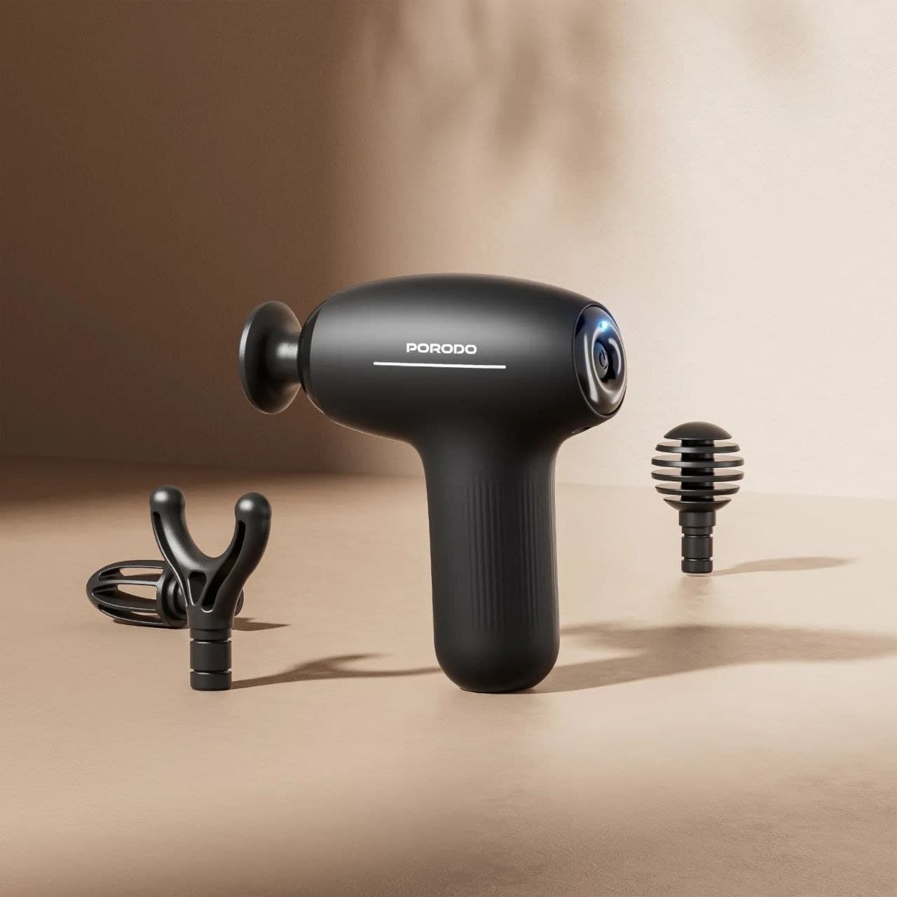 ماساژور تفنگی کوچک و شارژی Porodo Lifestyle مدل PDLFSTMG01 — تصویر ۹