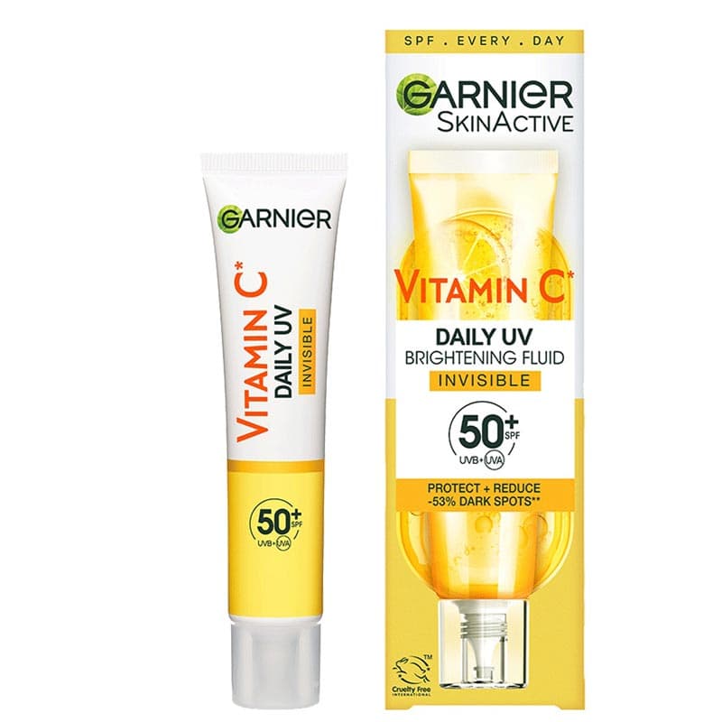 کرم ضد آفتاب ویتامین سی گارنیر SPF50 — تصویر ۴