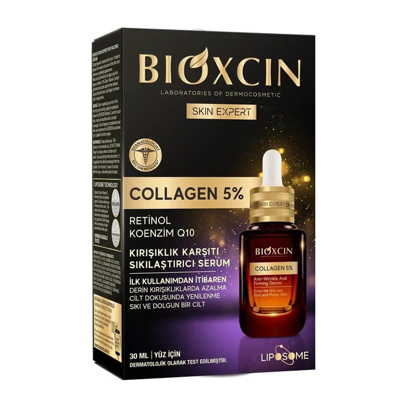 سرم بیوکسین حاوی 5% کلاژن ضد چروک و سفت کننده پوست — تصویر ۴
