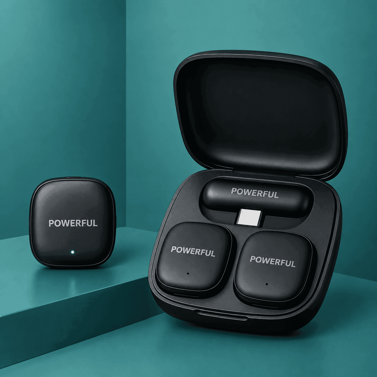 میکروفون یقه ای POWERFUL مدل M50 — تصویر ۲