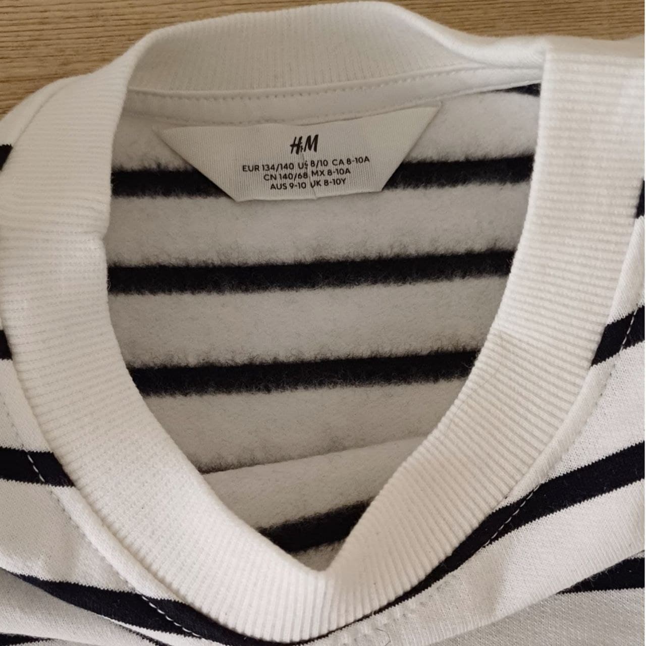 دورس توکرک دخترونه راه راه برند H&M — تصویر ۱۲